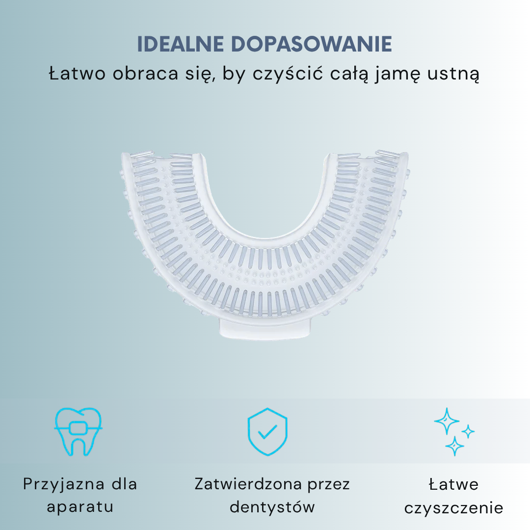 MOUTHLY. Inteligentna Szczoteczka Soniczna 360° dla dzieci