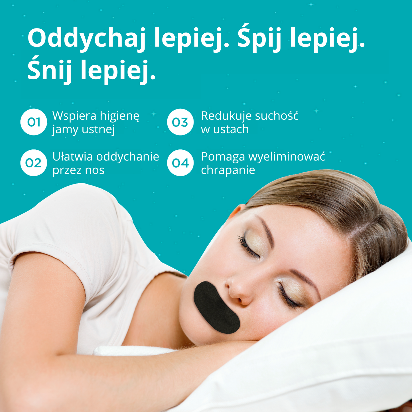 Taśma Przeciw Chrapaniu